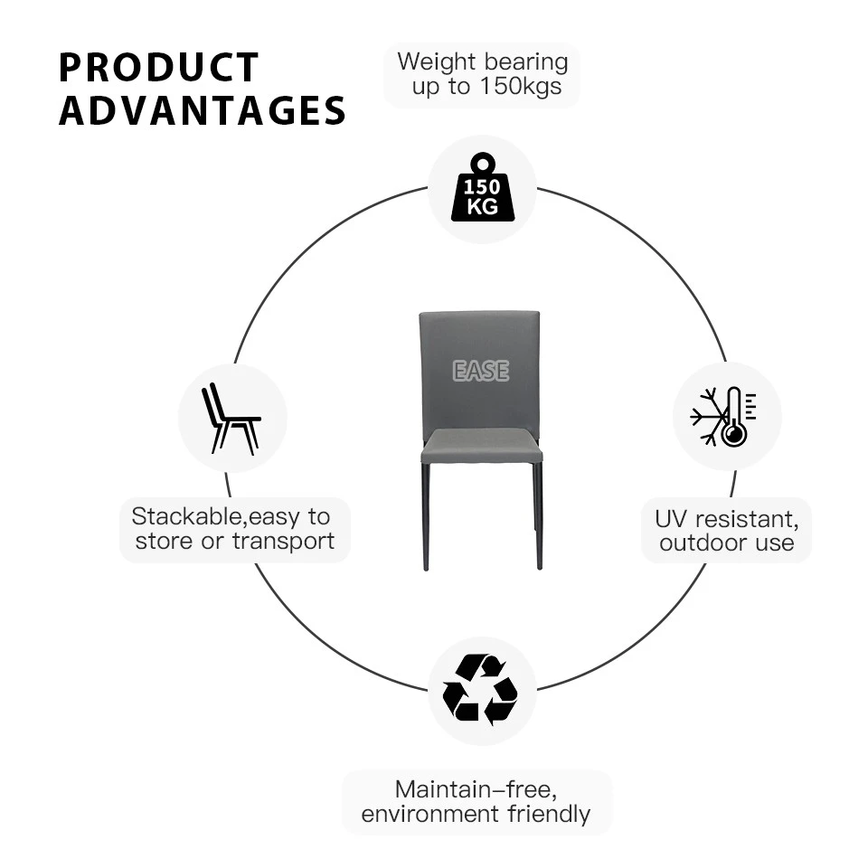 Aluminum Outdoor Upholstered Chairs high quality