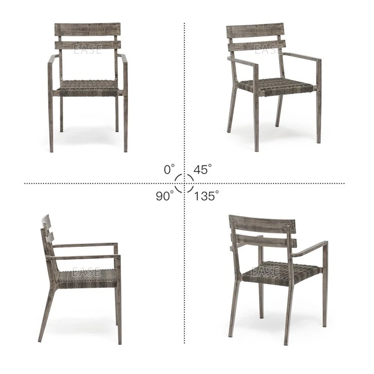 Outdoor Stackable Dining Armchair