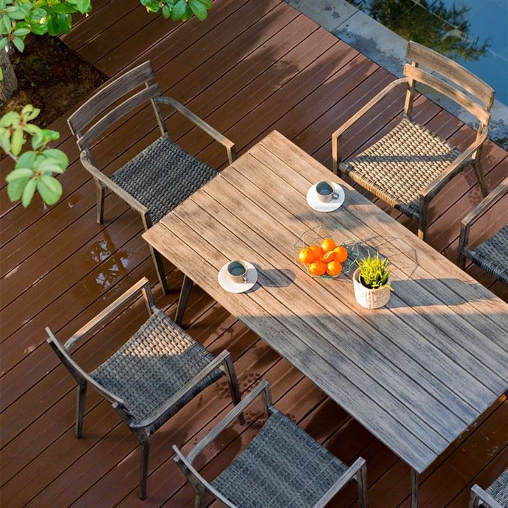 Outdoor Stackable Dining Armchair