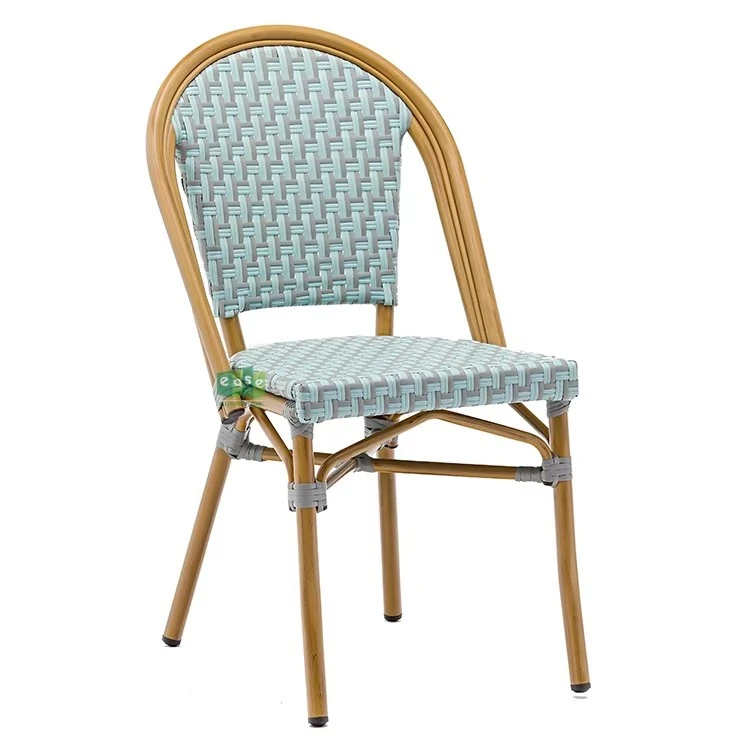 Garden Aluminum Rattan French Bistro Chairs manufacturers in china Garden Aluminum Rattan French Bistro Chairs manufacturers in china