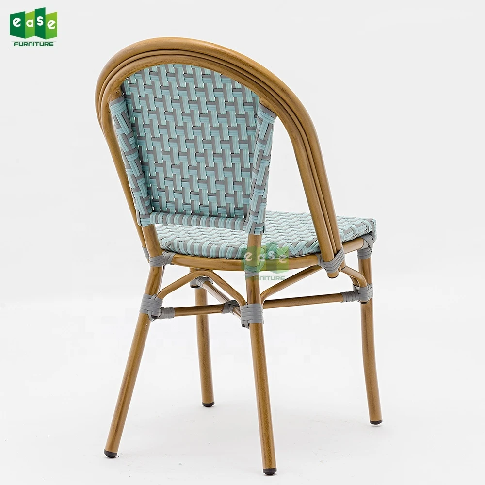 bulk Garden Aluminum Rattan French Bistro Chairs bulk Garden Aluminum Rattan French Bistro Chairs