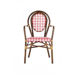 Mae Dodrefn Ffabrig yn Gosod Cadeiriau a Thabl